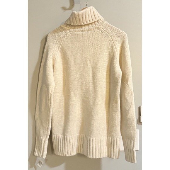 Fjall‎ Raven Sweater Ovik Cable Knit Roll Neck Wool Pullover Women's Small New - Picture 2 of 13